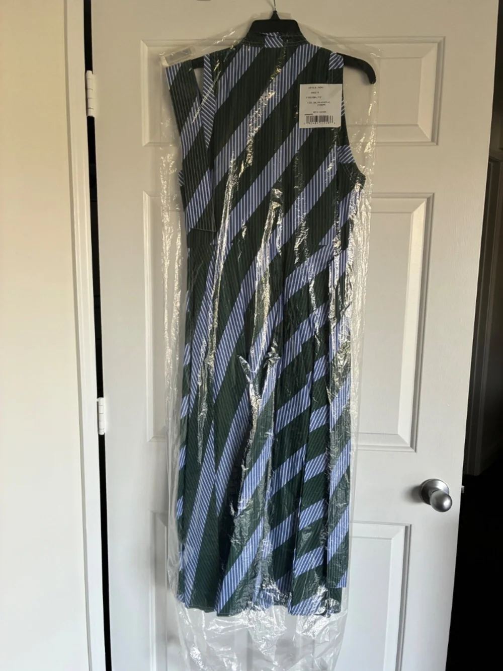 $498 NWT Tory Burch Overprinted Wrap Dress 8 M